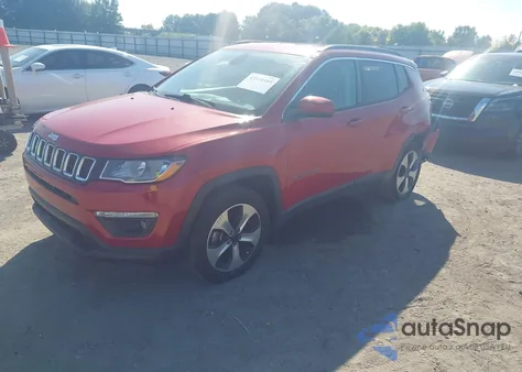 2018 Jeep Compass Latitude Fwd z USA, uszkodzony, nr VIN 3C4NJCBB3JT309064